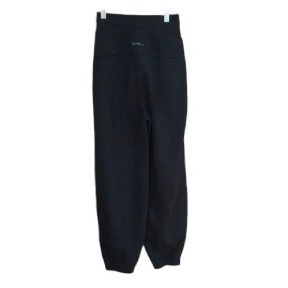 Lululemon Relaxed Fit Super-High Rise French Terry Full Length Jogger black sz 2 - Picture 7 of 9